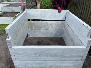 Компостер для бетона, ящик для компоста, компостер 1327л