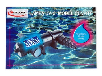 СТЕРИЛИЗАТОР УФ-ЛАМПЫ 9 ВТ ДЛЯ АКВАРИУМА И ЖИВОТНЫХ