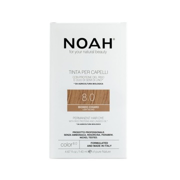 Noah 8.0 Farba do włosów Jasny blond 140 ml