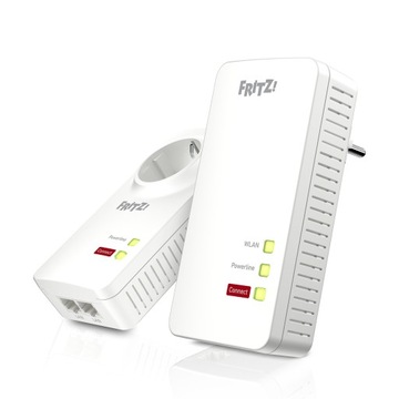 FRITZ!Powerline 1260 Set - zestaw PLC + WiFi Mesh