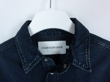 Calvin Klein koszula cienki jeans bawełna / S