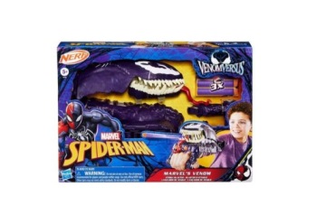 NERF MARVEL VENOM STRIKE бластер VENOMVERSUS пускова установка 3 стрілки HASBRO