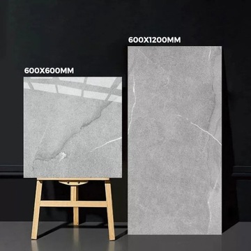 НАПОЛЬНАЯ ПЛИТКА СЕРЫЙ КАМЕНЬ 60X60 GRESSES