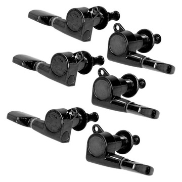 3 левых и 3 правых головки колков для настройки гитары