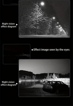 Инфракрасный бинокль ночного видения, 2,5k HD, широкий экран 3,0 дюйма, 13000 HD