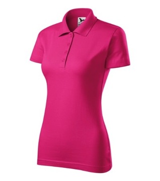 Fit V-neck koszulka damska fuchsia red XS,1624912