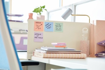 Стикеры Post-it Super Sticky 76 мм x 76 мм 5 x 90 шт.