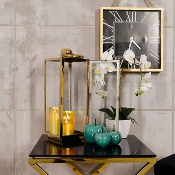 САДОВЫЙ ФОНАРЬ БОЛЬШОЙ НЕРЖАВЕЮЩАЯ СТАЛЬ БОЛЬШОЙ ЗОЛОТОЙ МЕТАЛЛ XL