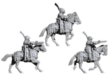 Cuirassiers - 1x - Kirasjerzy - Strzelcy Konni