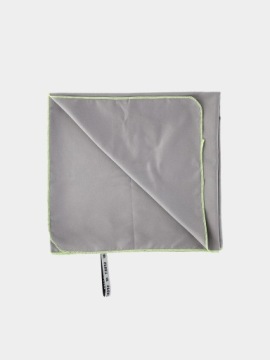 4F БЫСТРОСУХОЕ СПОРТИВНОЕ ПОЛОТЕНЦЕ ДЛЯ БАССЕЙНА ИЗ МИКРОФИБРЫ 65 Х 90 СМ - СЕРОЕ