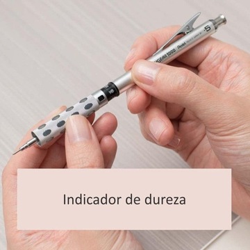 Карандаш механический PENTEL Graphgear 1000 серебристый в упаковке