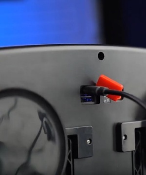 СТРОБОСКОП ПЕТУХ ПОЛИЦЕЙСКИЙ ЛУЧ LED синий красный МАГНИТ POWERBANK