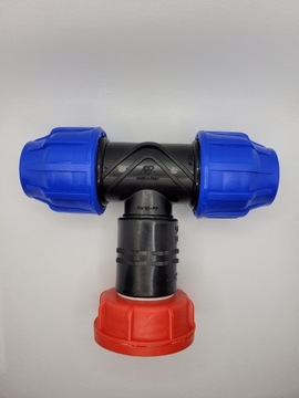 Trójnik złącze S60x6x32mm do kontenera IBC Mauzer
