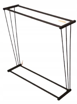 Podstawa metalowa konsoli, nogi metalowe, 80x80x22