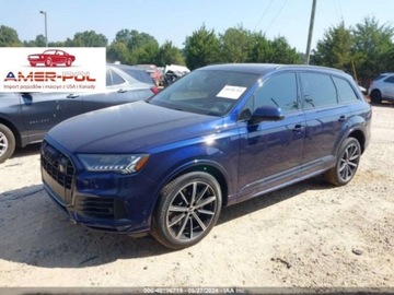 Audi Q7 II 2021 Audi Q7 2021r, Prestige, Quattro, 3.0L 3.0 Benzyna 335KM