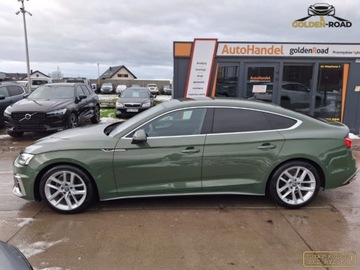 Audi A5 F5 2021 Audi A5 Sportback 2,0 TDI 136KM navi alcantara automat S line oplacony 2.0, zdjęcie 9