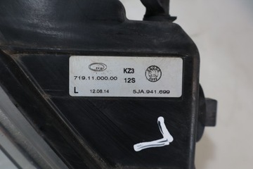 HALOGEN LEVÝ SKODA RAPID II