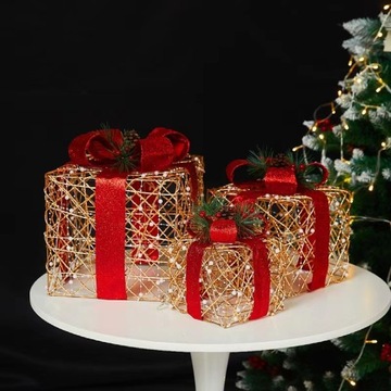 OZDOBA PREZENT LED KPL.3 SZT.