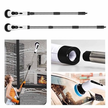 ЭЛЕКТРИЧЕСКАЯ ВРАЩАЮЩАЯСЯ ЩЕТКА ДЛЯ ЧИСТКИ ПЛИТКИ СКРУББЕРНАЯ ГРУППА ШВАБРА 9 В 1