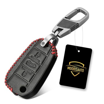 Skórzane etui pokrowiec na kluczyk PEUGEOT 408 508 307 CITROEN C3 C4 C6 C8