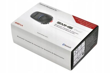 SENA SMH5D Мотоциклетный интерком с двойным BLUETOOTH 3.0 400M для 2 шлемов