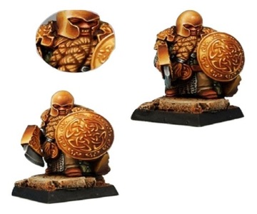 Scibor 28FM0027 Figurka Dwarf Ducal Guard 28mm 24H