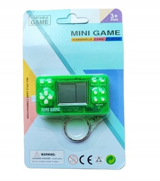 Mini gra gameboy tetris brelok