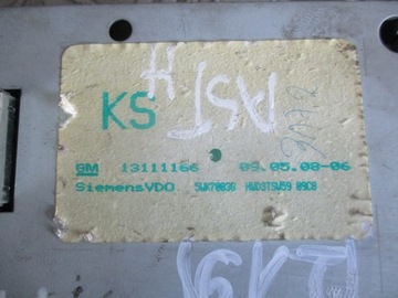 DISPLEJ 13111166 OPEL ASTRA H 1.6 B 16V 04-14R