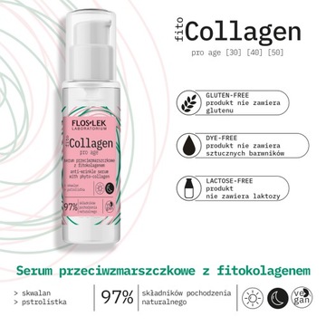 Serum przeciwzmarszczkowe z fitokolagenem 30 ml
