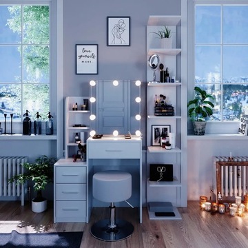 БЕЛЫЙ УНИТАЗ CONRAD С ТАБУРОМ И VICCO LED