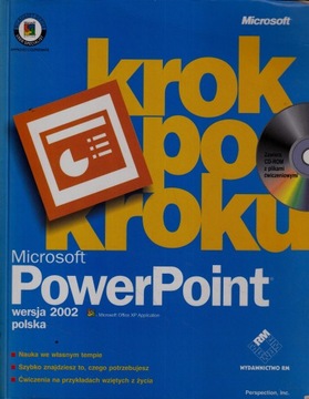 KROK PO KROKU MICROSOFT POWERPOINT 2002
