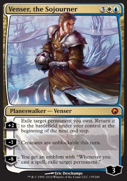 Karta Magic: Venser, the Sojourner