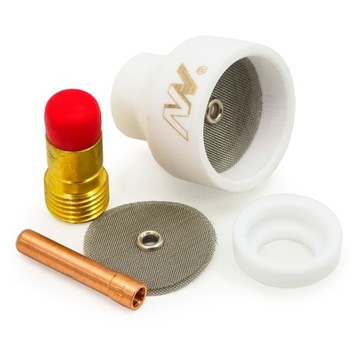 CUPSYSTEM ZESTAW TIG SR 9/20 SOCZEWKA DYSZA NR 10 1,6 mm 1,6mm SR-9