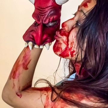 искусственный макияж КРОВЬ ХЭЛЛОУИН вампирская РАНА 28 мл