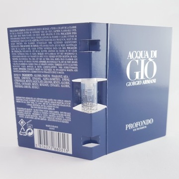 Giorgio Armani ACQUA Di GIO PROFONDO edp 1,2 мл