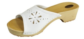 Сабо белые женские D08 36