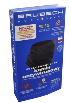 Термоактивный, дышащий антивирусный шарф Brubeck L/XL.