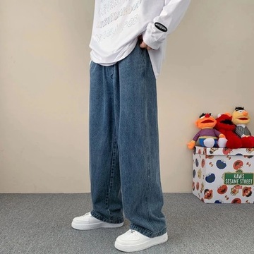 Wide Leg Cargo Pants 2023 Streetwear Baggy Jeans N