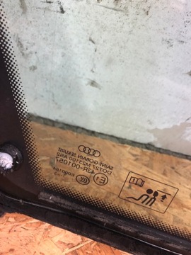 A3 8V SPORTBACK SKLO (OKNO) KAROSERIE PRAVÁ 2013