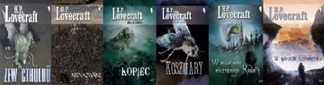 Zew Cthulhu Howard Phillips Lovecraft pakiet 6 ks.