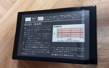 TDK D 90 KASETA MAGNETOFONOWA