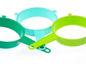 Sitko plastikowe kuchenne cedzak 16cm mix kolor