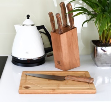 НАБОР КУХОННЫХ НОЖЕЙ ОСТРЫХ НОЖЕЙ БЛОК 5