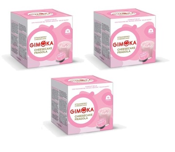 Kapsułki do Dolce Gusto CHEESECAKE FRAGOLA/SERNIK TRUSKAWKOWY 3x16 szt.