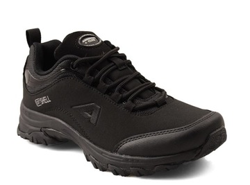AMERICAN WT118/23 CZARNE PÓŁBUTY TREKKINGOWE r.36
