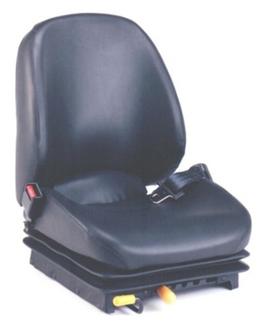 Fotel operatora z zawieszeniem mechanicznym KAB 214 PVC