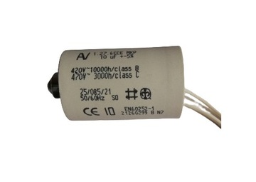 Kondensator napędu silnikowy rozruchowy 10uF 470V
