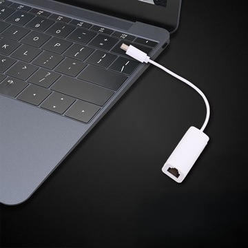 ПРОВОДНОЙ КАБЕЛЬ LAN USB-C К АДАПТЕРУ ETHERNET КОНВЕРТЕР СЕТЕВОГО КАБЕЛЯ