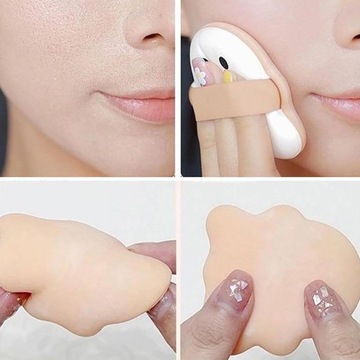 Миниатюрный набор спонжей для макияжа, для пальчикового макияжа, блендер в форме