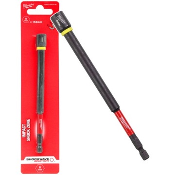 NASADKA UDAROWA MAGNETYCZNA SHOCKWAVE 8mm DŁUGA HEX MILWAUKEE